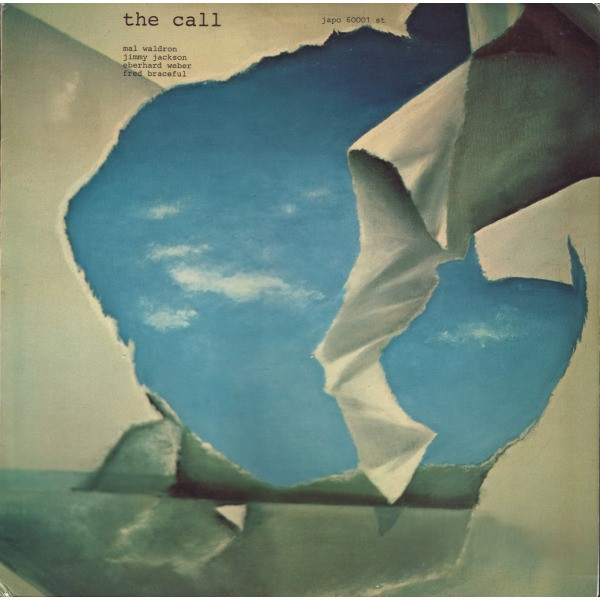 The Call by Mal Waldron physical vinyl pressing cover artwork on VinVibe