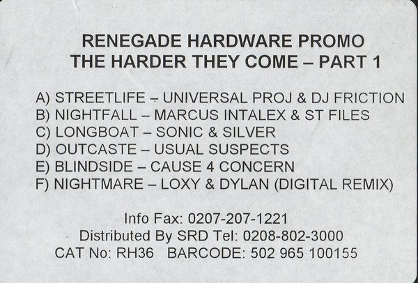 The Harder They Come - Part One (Invasion Tactics) by Various