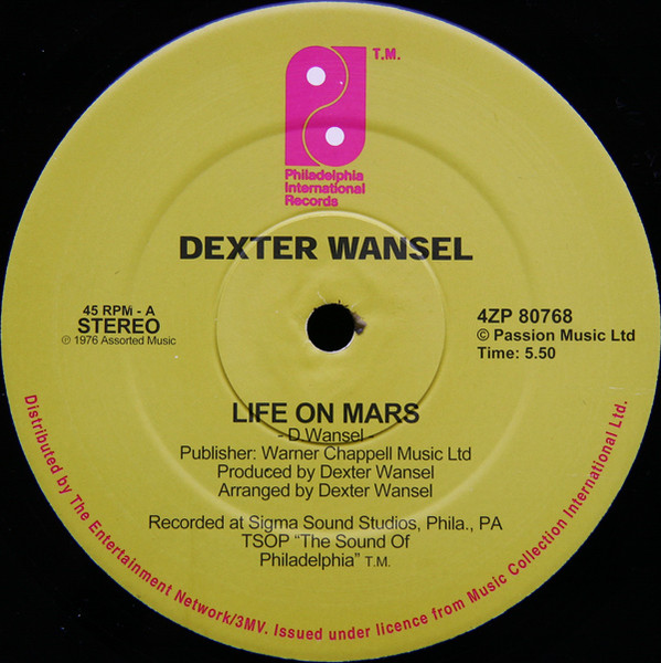 Life On Mars / The Sweetest Pain by Dexter Wansel
