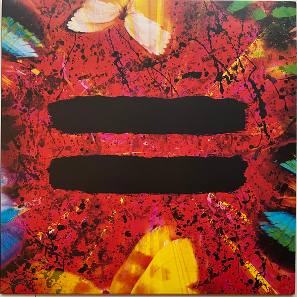 = (Equals) by Ed Sheeran physical vinyl pressing cover artwork on VinVibe