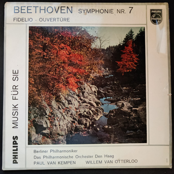 Symphonie Nr. 7  / Fidelio - Overtüre by Beethoven, Berliner Philharmoniker, Das Philharmonische Orchester Den Haag, Paul van Kempen, Willem Van Otterloo