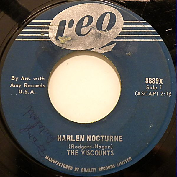 Harlem Nocturne / Dig by The Viscounts