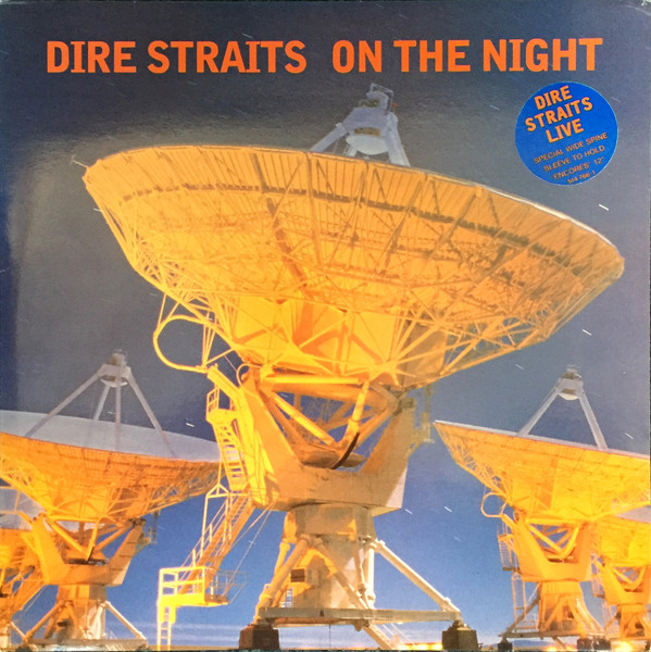 On The Night by Dire Straits physical vinyl pressing cover artwork on VinVibe