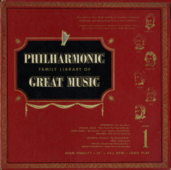 Philharmonic Family Library Of Great Music Album 1 by Various