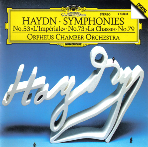 Symphonies No. 53 "L"Impériale" • No. 73 "La Chasse" • No. 79 by Joseph Haydn