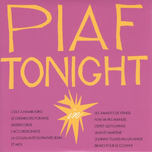 Piaf Tonight by Edith Piaf