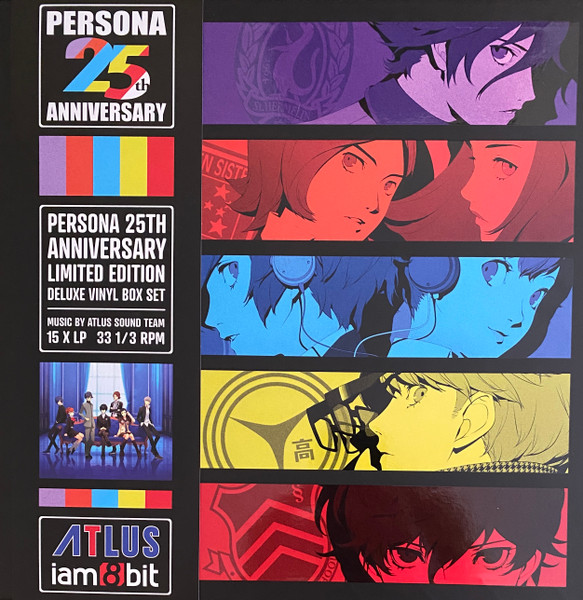 Persona 25th Anniversary Deluxe Vinyl Box Set by Shoji Meguro, Atlus Sound Team