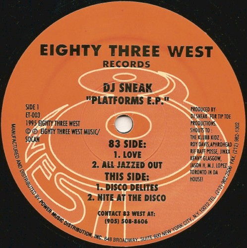 EP by DJ Sneak