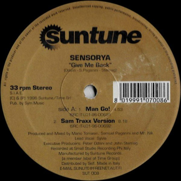 Give Me Back by Sensorya