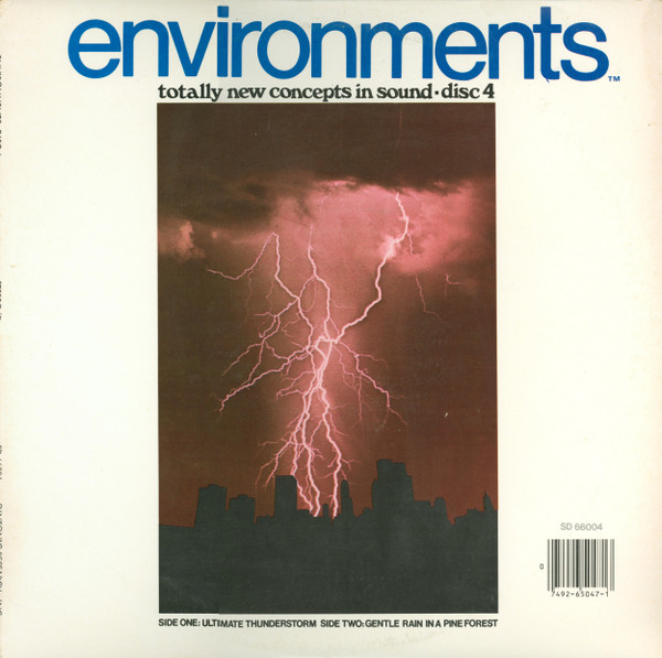 Environments (New Concepts In Stereo Sound - Disc 4 - Ultimate Thunderstorm / Gentle Rain In A Pine Forest) by No Artist