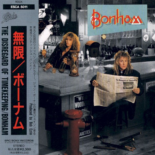 The Disregard Of Timekeeping by Bonham physical vinyl pressing cover artwork on VinVibe