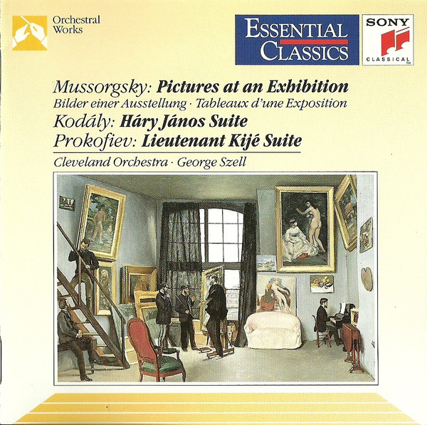 Pictures At An Exhibition / Háry János Suite / Lt. Kijé Suite by Modest Mussorgsky