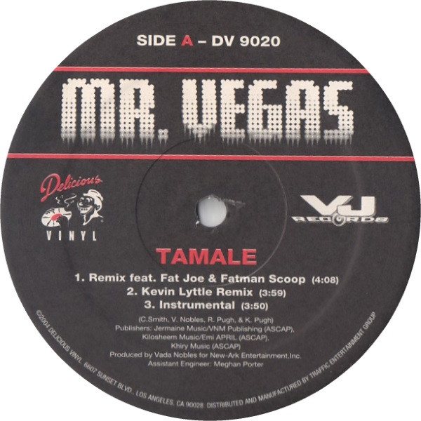 Tamale by Mr. Vegas