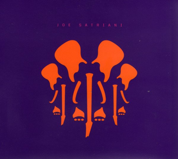 The Elephants Of Mars by Joe Satriani physical vinyl pressing cover artwork on VinVibe