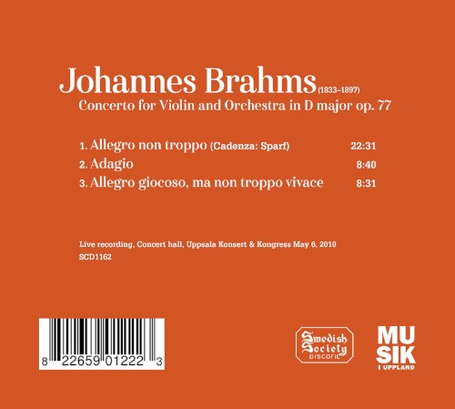 Brahms Violin Concerto by Johannes Brahms