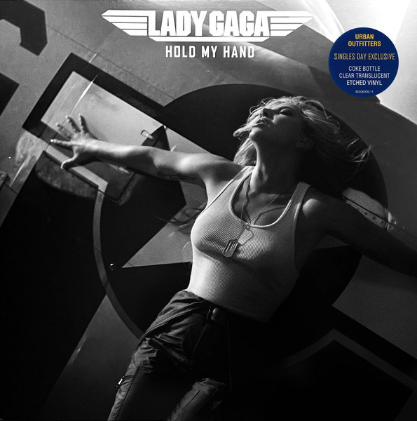 Hold My Hand by Lady Gaga physical vinyl pressing cover artwork on VinVibe