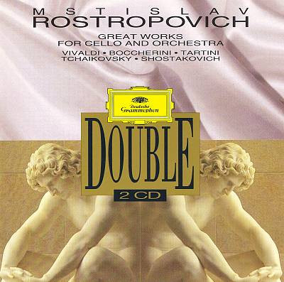 Great Works For Cello And Orchestra by Mstislav Rostropovich