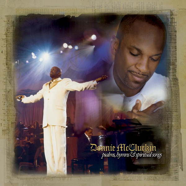 Donnie McClurkin vinyl record cover artwork on VinVibe