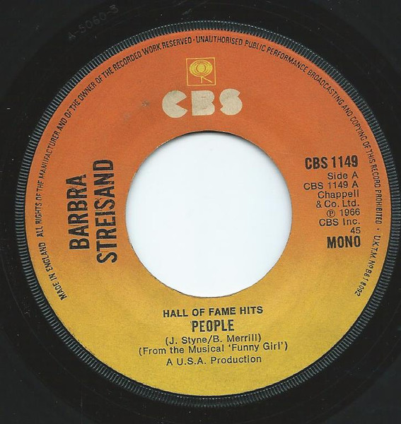 People / Second Hand Rose by Barbra Streisand