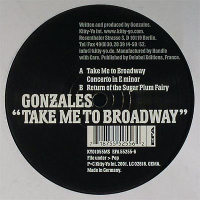 Take Me To Broadway by Chilly Gonzales