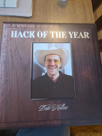 Hack Of The Year by Dale Hollow