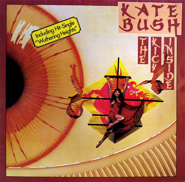 The Kick Inside by Kate Bush physical vinyl pressing cover artwork on VinVibe