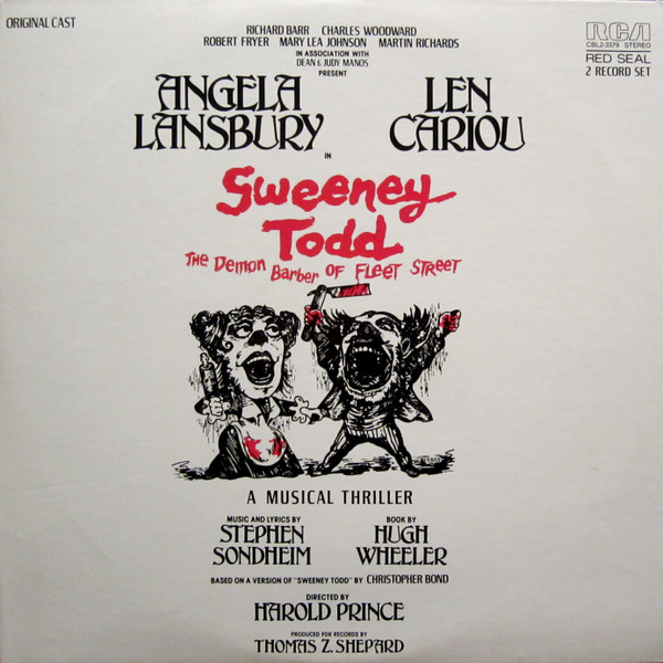 Sweeney Todd: The Demon Barber Of Fleet Street (Original Cast) by Stephen Sondheim