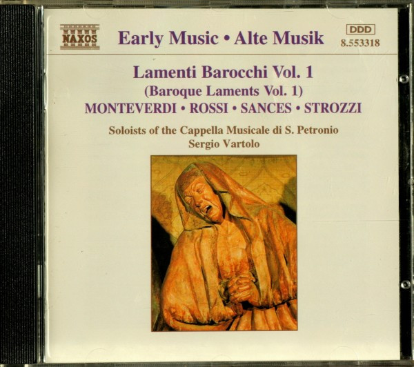 Lamenti Barocchi Vol. 1 (Baroque Laments Vol. 1) by Claudio Monteverdi