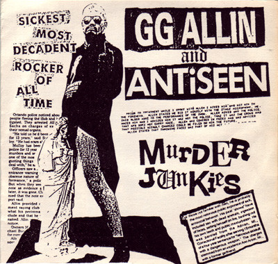 Murder Junkies by GG Allin