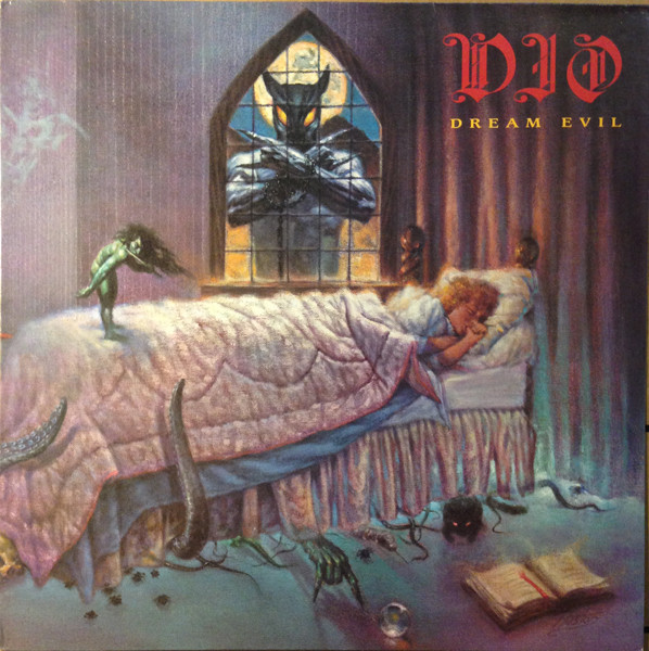 Dream Evil by Dio physical vinyl pressing cover artwork on VinVibe