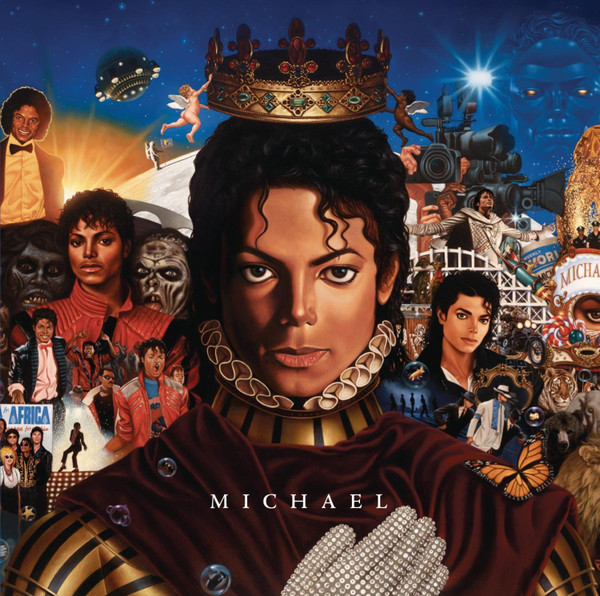 Michael by Michael Jackson physical vinyl pressing cover artwork on VinVibe