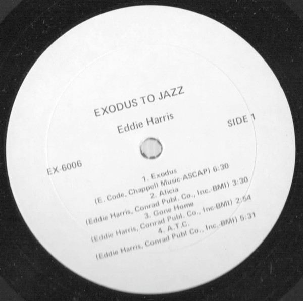 Exodus To Jazz by Eddie Harris