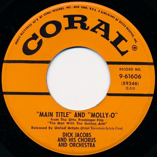 "Main Title" And "Molly-O" / Butternut by Dick Jacobs His Chorus And Orchestra