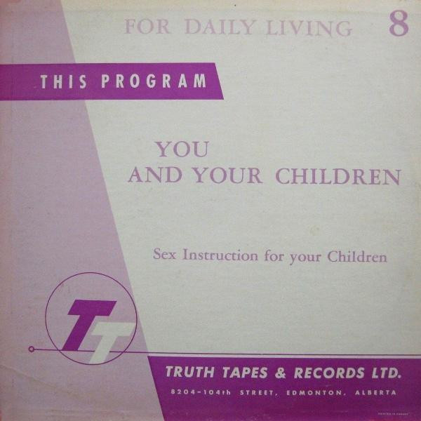 Christopher Recordings On Sex Instruction by The Christophers
