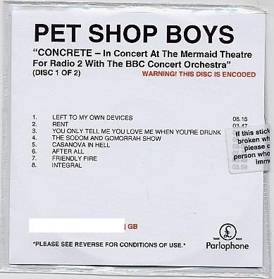 Concrete by Pet Shop Boys