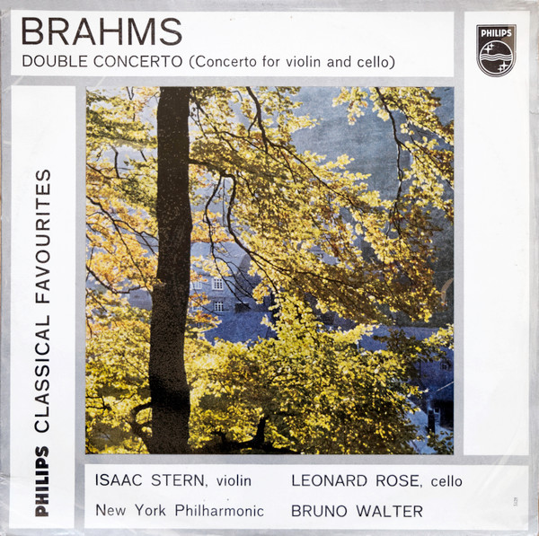 Double Concerto (Concerto For Violin And Cello) by Johannes Brahms