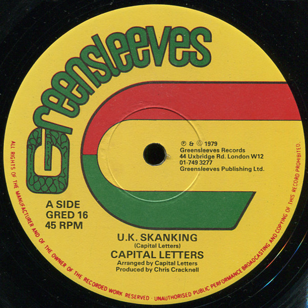 U.K. Skanking by Capital Letters
