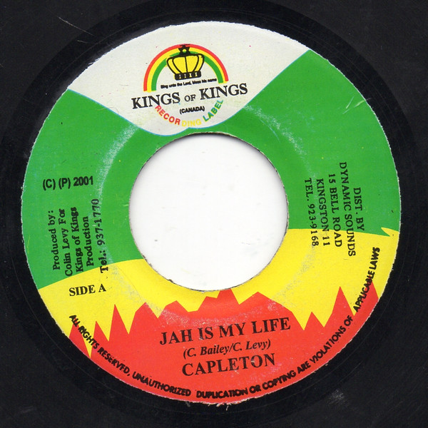 Jah Is My Life / Long Live The King by Capleton, Chrisinti