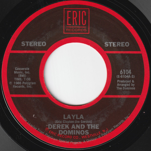 Layla / Montego Bay by Derek &amp; The Dominos