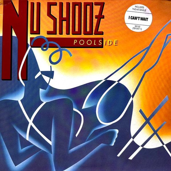 Poolside by Nu Shooz physical vinyl pressing cover artwork on VinVibe