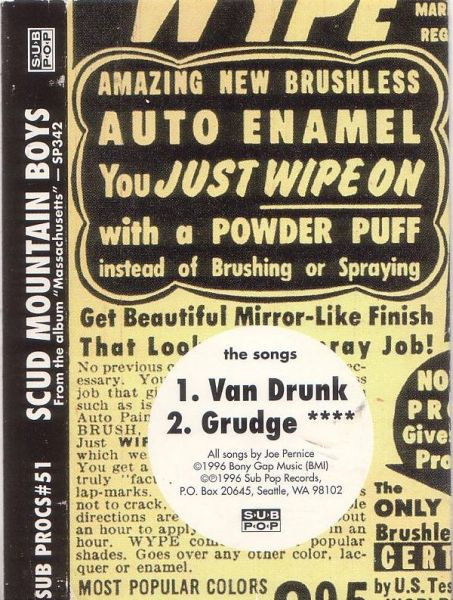 Van Drunk / Grudge **** by Scud Mountain Boys