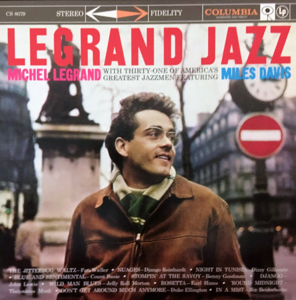 Legrand Jazz by Michel Legrand physical vinyl pressing cover artwork on VinVibe