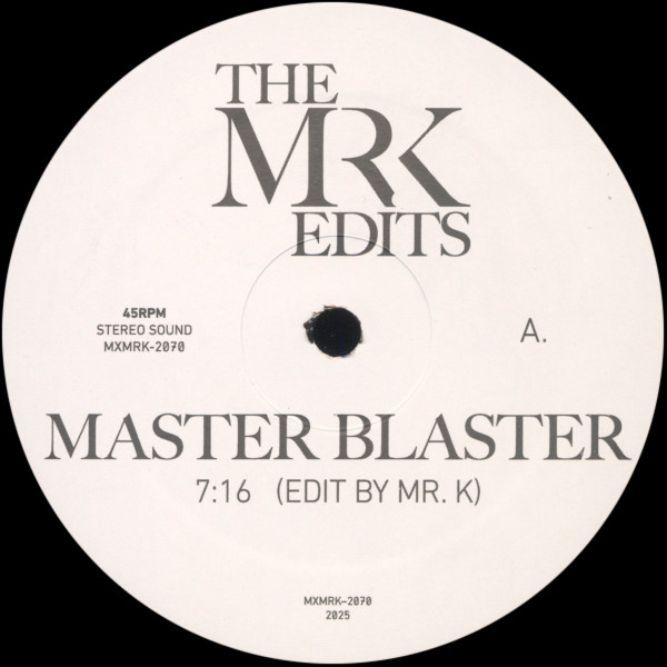 Master Blaster / I Was Made To Love Her by Stevie Wonder