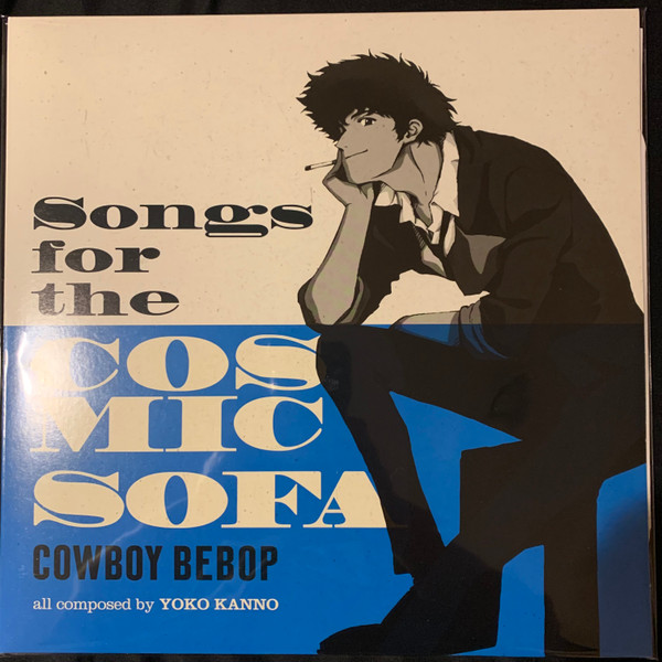 Songs For The Cosmic Sofa Cowboy Bebop by The Seatbelts physical vinyl pressing cover artwork on VinVibe