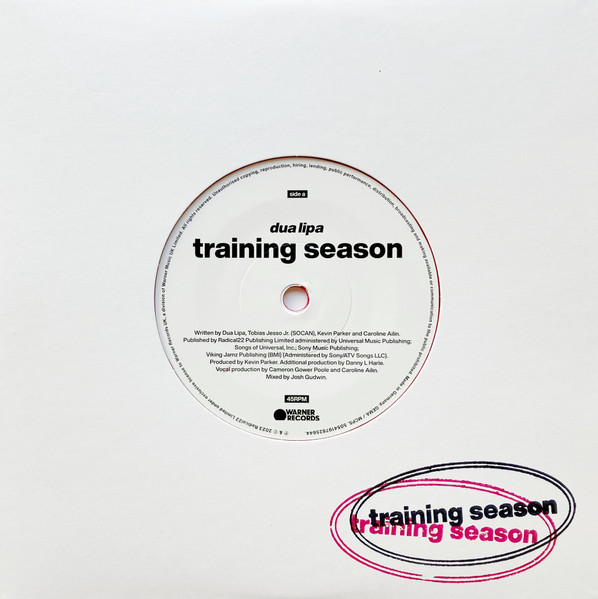 Training Season by Dua Lipa