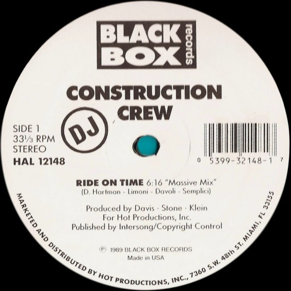 Ride On Time by Construction Crew
