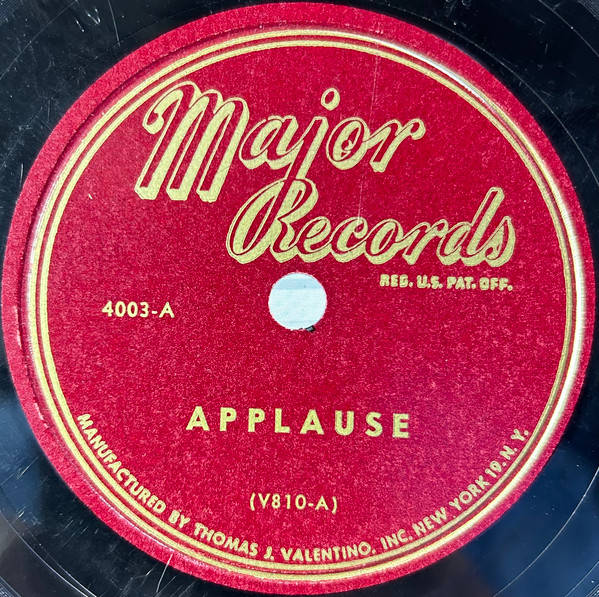 Applause / Machine Guns by No Artist