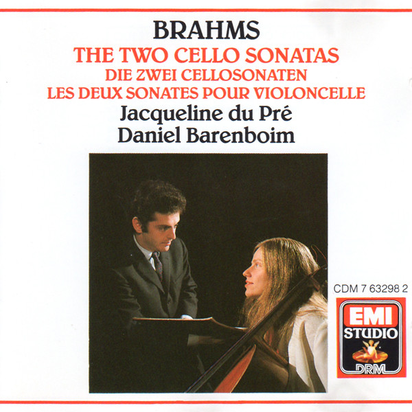 The Two Sonatas For Cello And Piano by Johannes Brahms