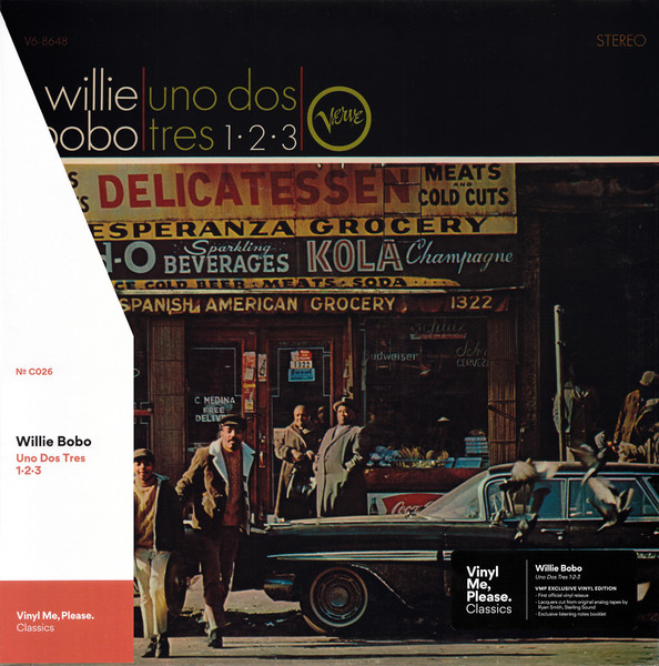 Willie Bobo vinyl record cover artwork on VinVibe