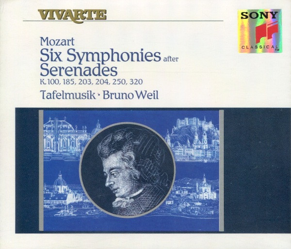 Six Symphonies After Serenades K. 100, 185, 203, 204, 250, 320 by Wolfgang Amadeus Mozart